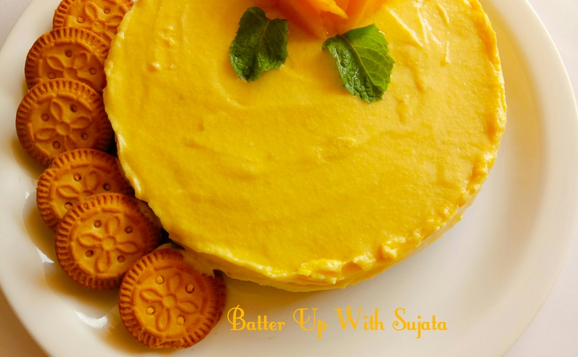 Cheesecake With Paneer Or Cottage Cheese Batter Up With Sujata