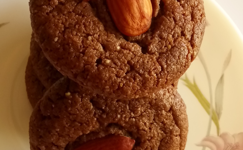 Cocoa Almond Cookies 