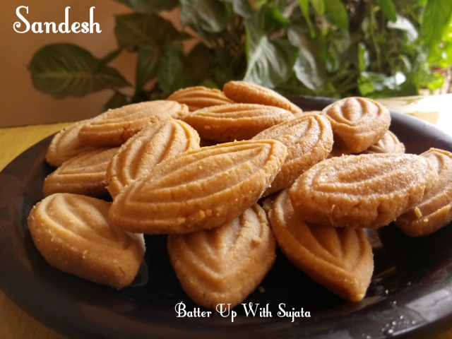 Coconut Sandesh With Date Palm Jaggery Or Narkol Sondesh 