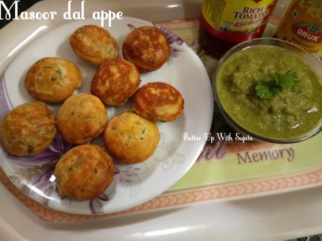 Masoor Dal Or Red Lentil Appe