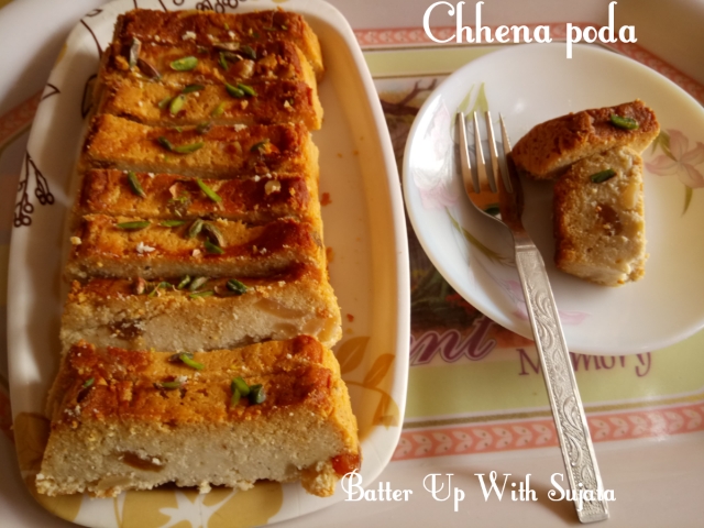 Chhena Poda Or Baked Cottage Cheese 