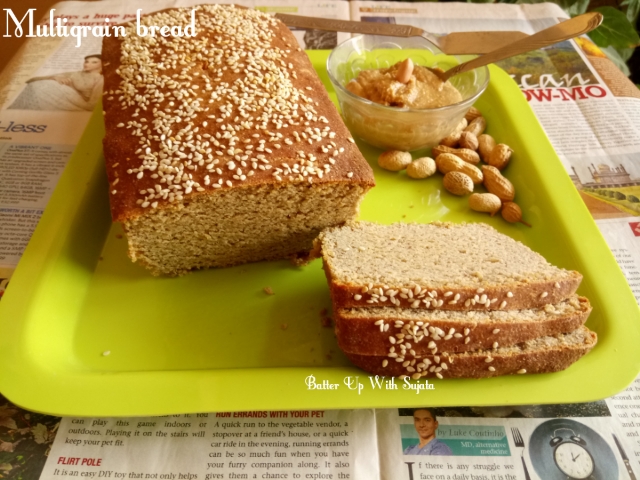Multigrain Bread And Peanut Butter