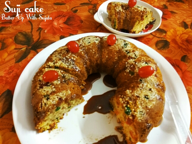 Semolina Cake / Suji Cake / Rawa Cake