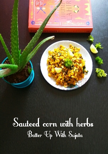 Sauteed Corn With Parsley And Rosemary