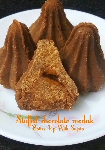 Stuffed Chocolate Modak