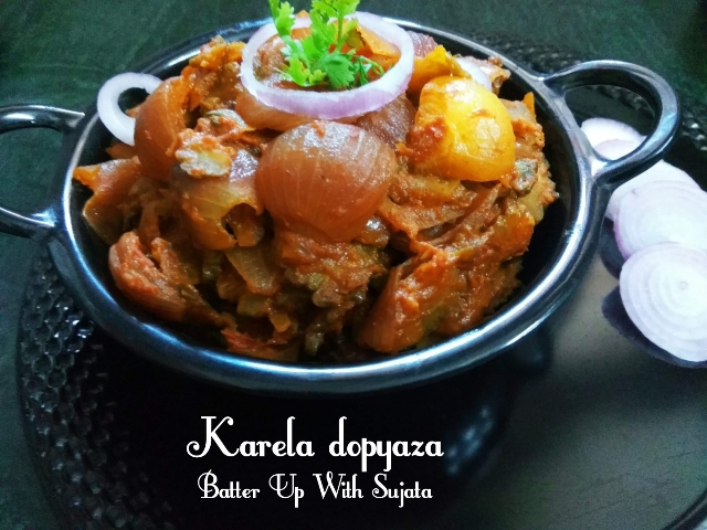 Karela Or Bitter Gourd Dopyaza