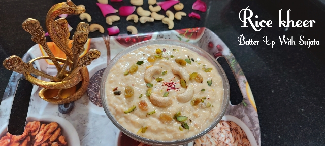 Rice Kheer Or Pudding
