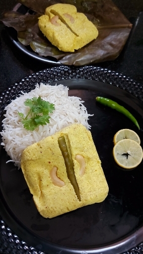 Chhanar Paturi Or Steamed Cottage Cheese/Paneer