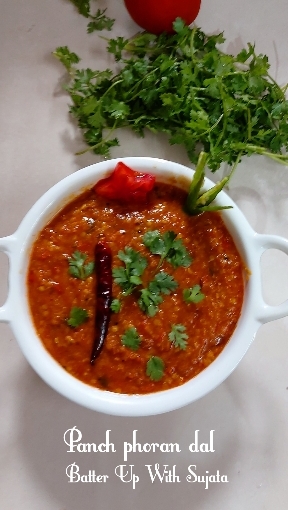 Panch Phoran Dal / Red Lentil With Five Spice