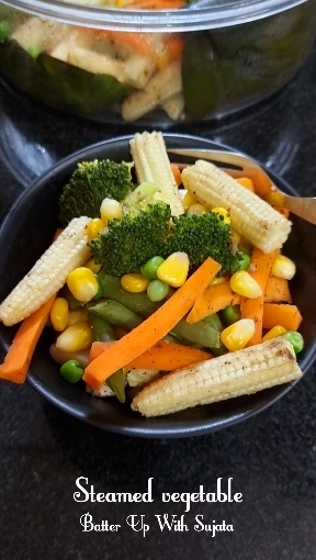 Steamed Vegetable In Rice Cooker