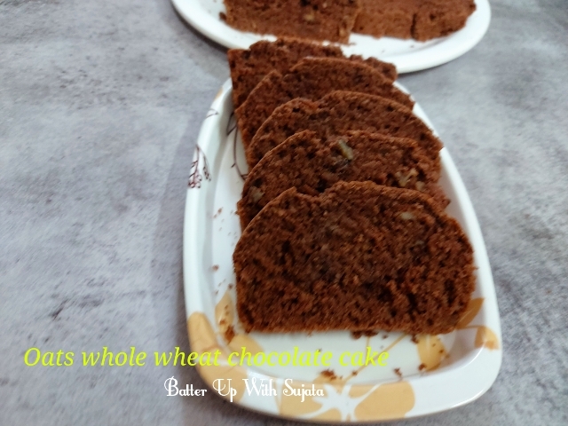 Oats Wholewheat Chocolate Cake